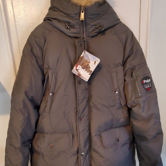 PAJAR CANADA Parka Steel Grey Duck Down Jacket Size XL - Picture 4 of 4